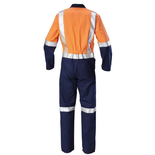Picture of HI VIS 2TONE TAPED DRILL COVERALL
